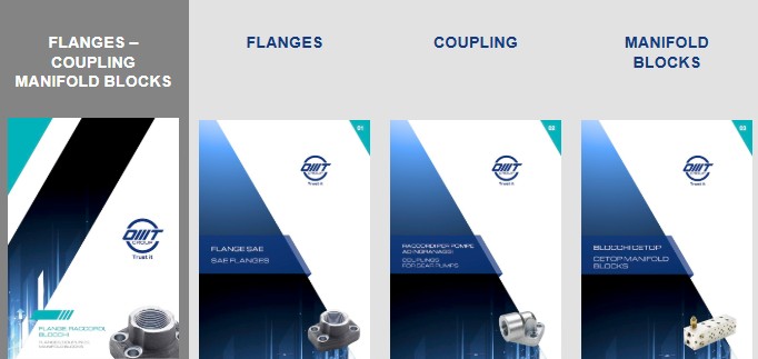 Hidrolik SAE flanş ve hazır bloklar