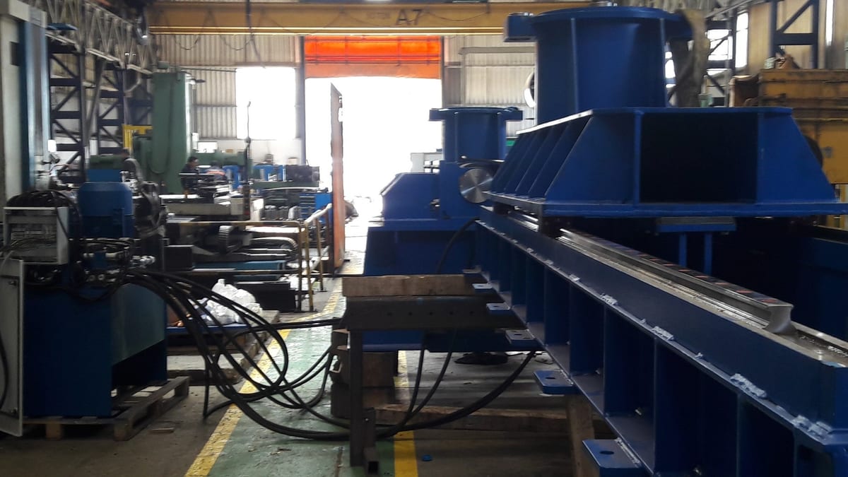 Destek-İş Merdanesi Yatak Sökme Takma Hidrolik Sistemi