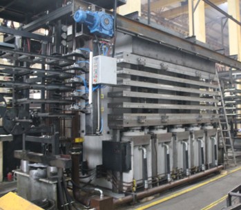 İki İstasyonlu 1500 Ton Kauçuk Pişirme Presi Hidrolik Sistemi