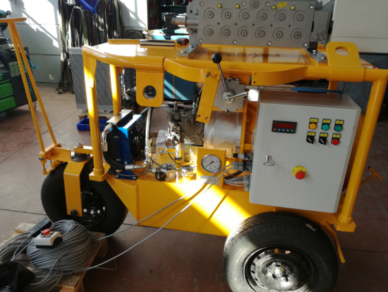 Köprü ve Viyadük İnşaası için 20 mm'ye Kadar Çelik Halat Sürme Hidrolik Makinası