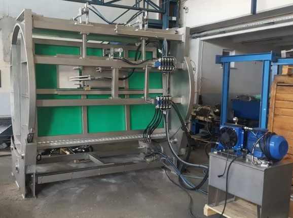 Büyükbaş Devirme Hidrolik Sistemi