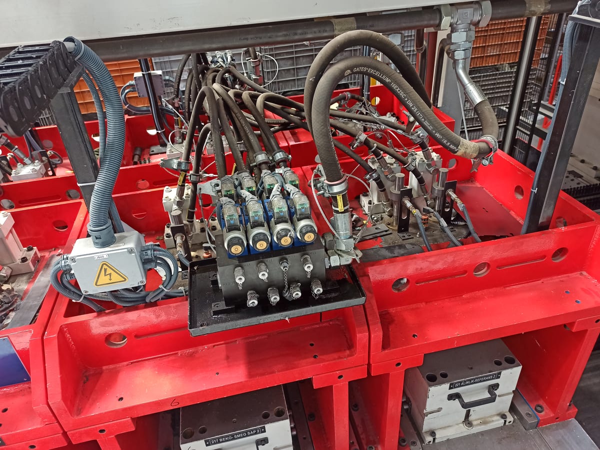 Beyaz Eşya Montaj Hattı Hidrolik Sistemi