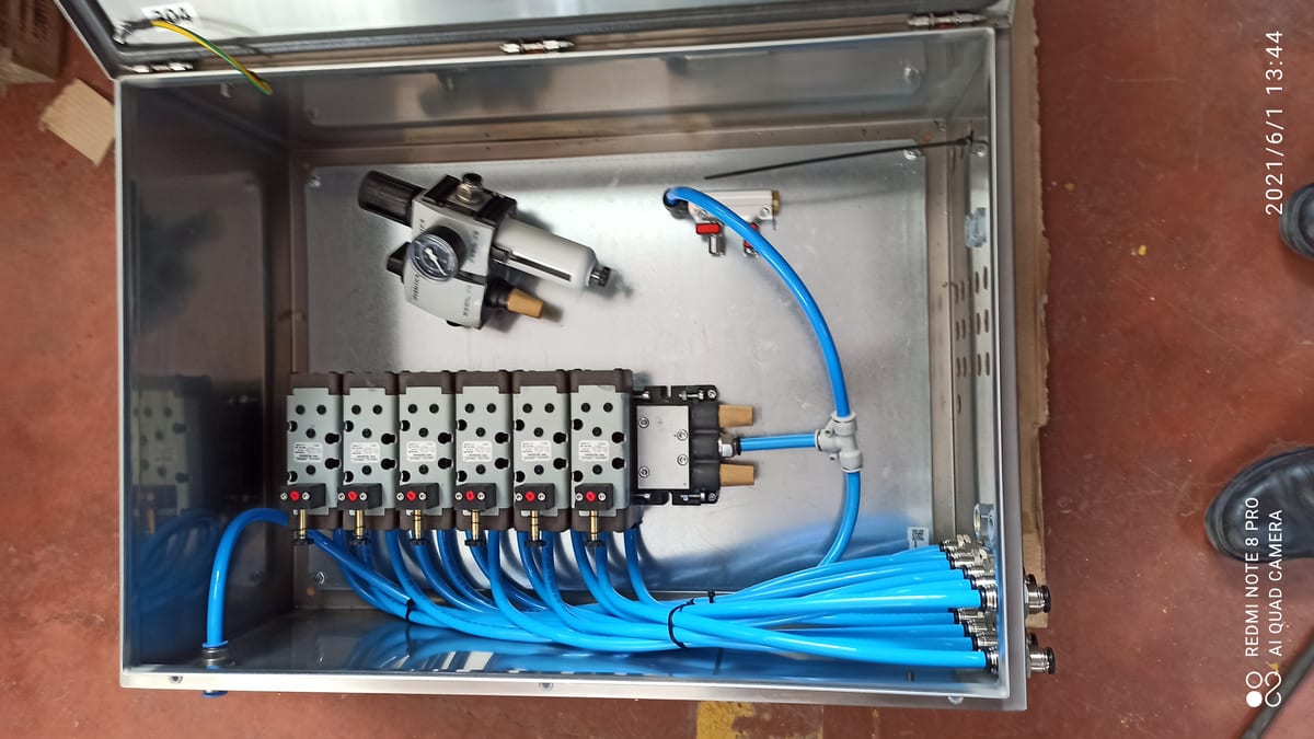 Kağıt Makinesi Pnömatik Kontrol Sistemi