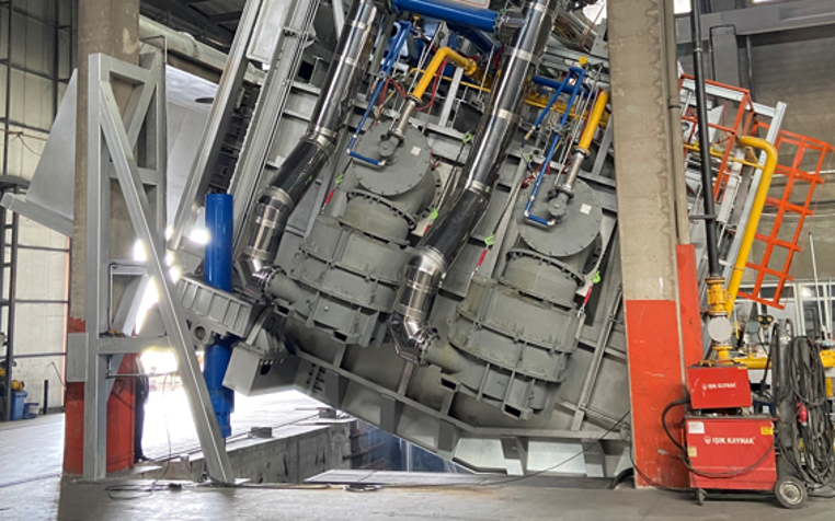 Alüminyum Ergitme Fırını (35T) Hidrolik Sistemi