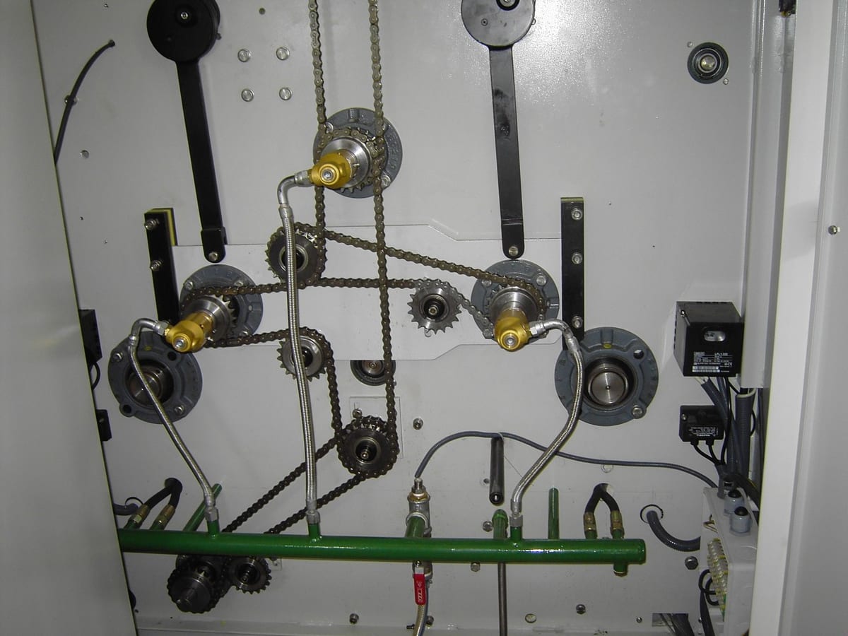 DEUBLIN Sanfor Makinesi Merdane Isıtma Grubu