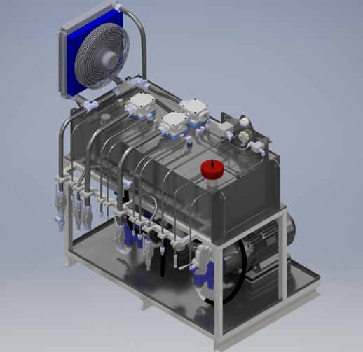 Temperleme Fırını (20T) Hidrolik Sistemi