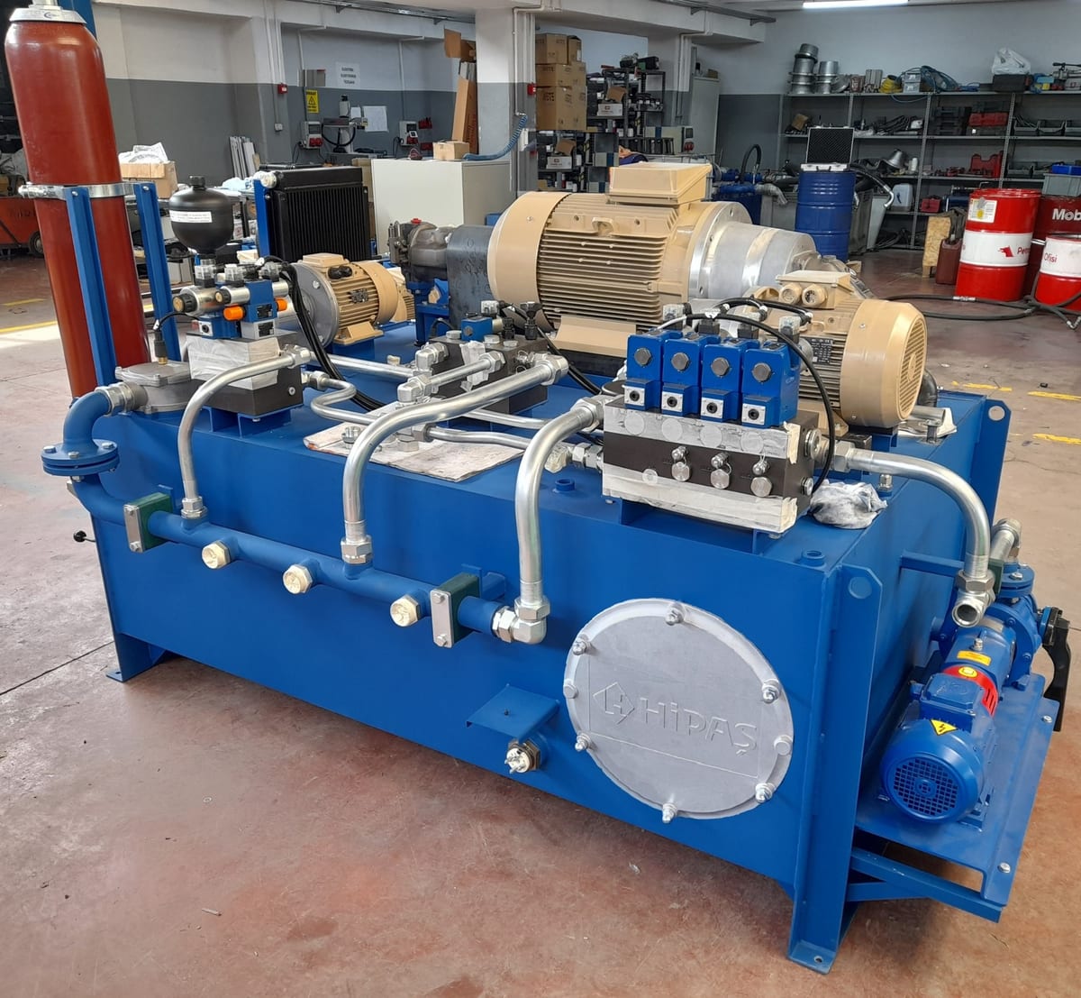 Metal İşleme Hidrolik Sistemi