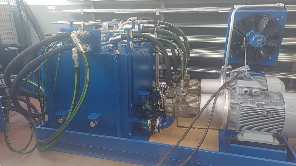 Demir Çelik Hidrolik Sistemi